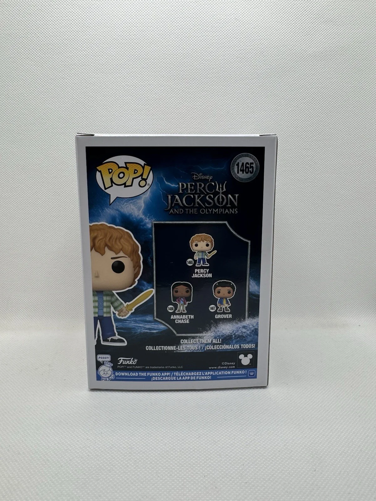 Walker Scobell — Walker Scobell Signed Percy Jackson Funko Pop #1465 JSA COA Autograph, image 4
