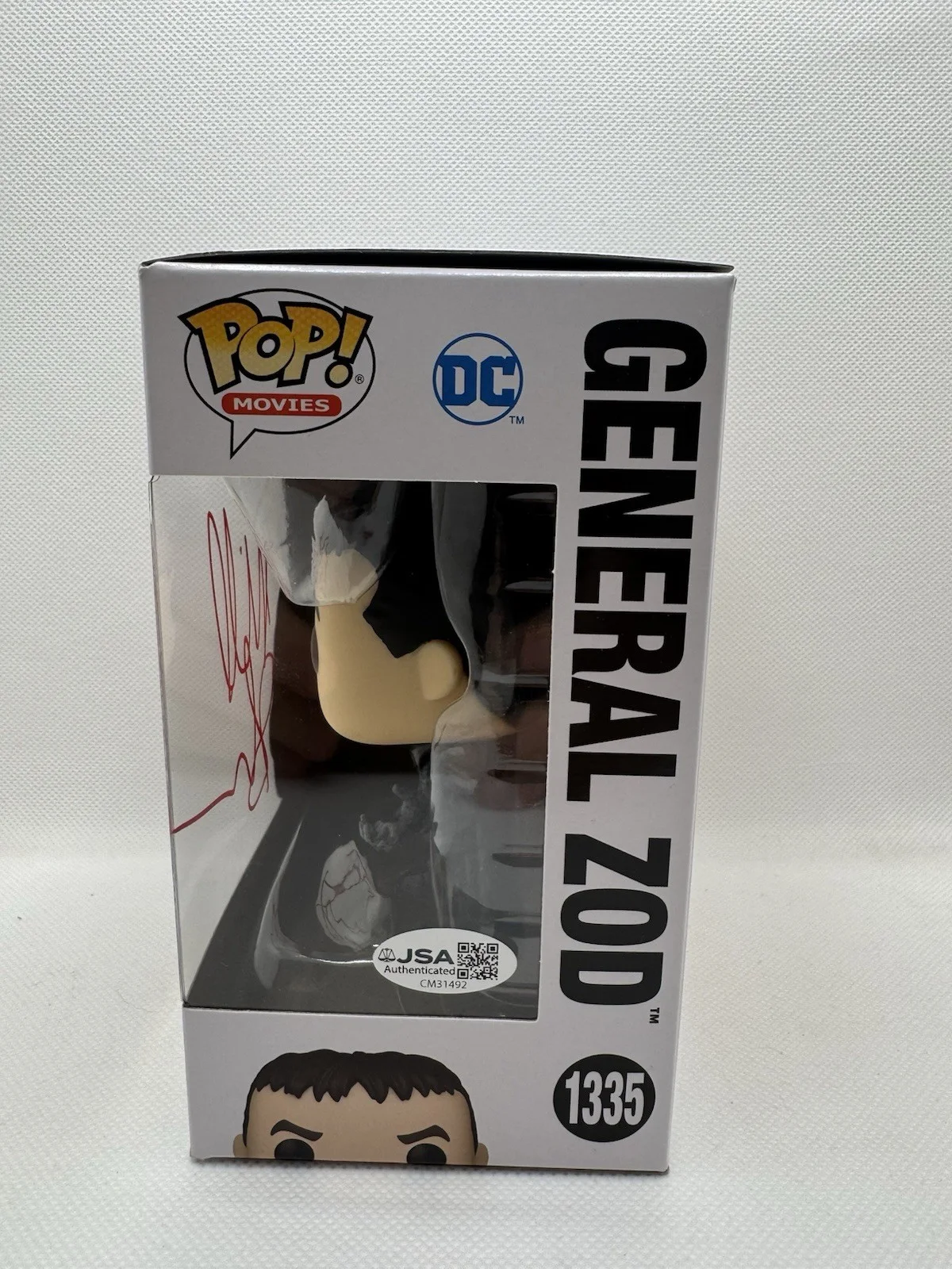 Michael Shannon Signed General Zod Funko Pop Superman Flash JSA COA Autograph, image 2