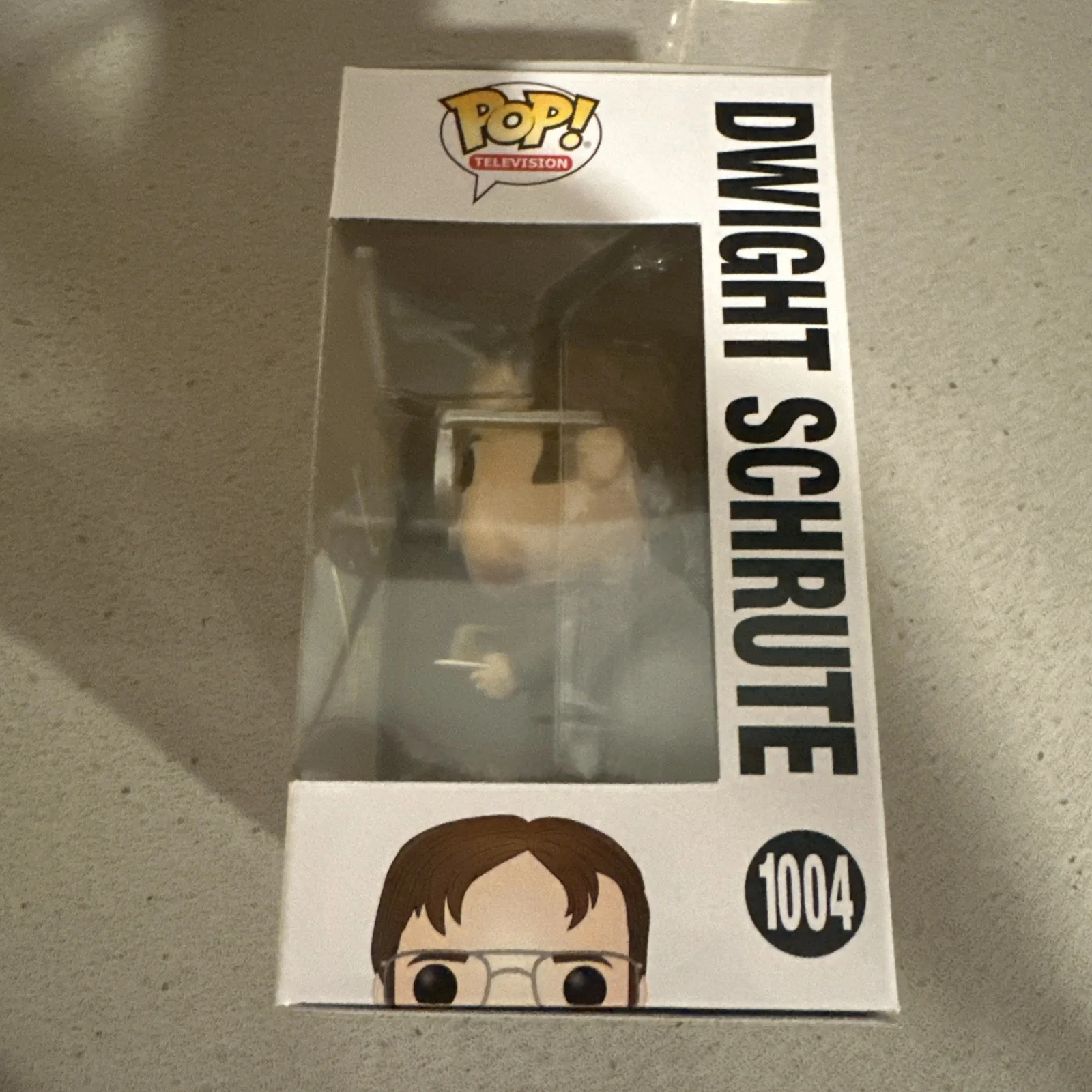 Funko The Office Dwight Schrute Rainn Wilson Signed Figure, image 2