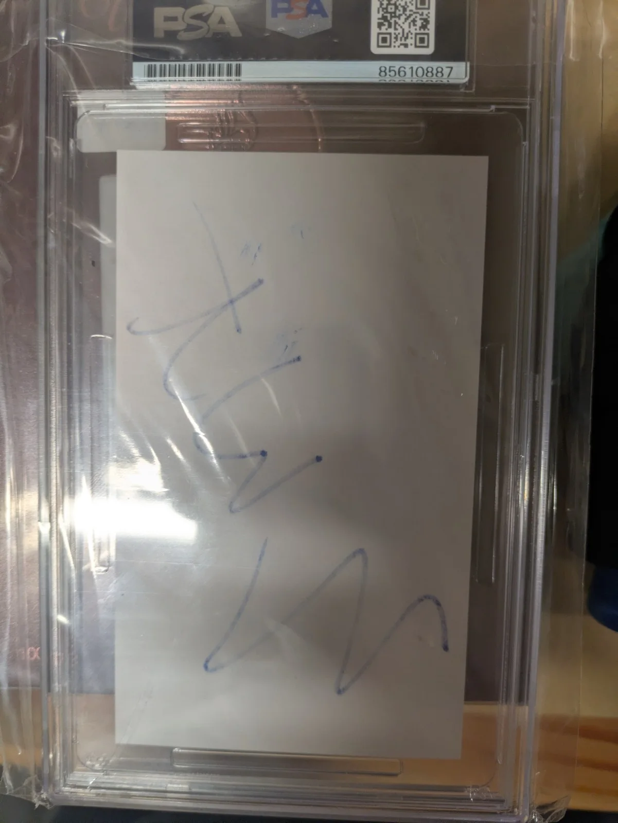 Kanye West Signed Autograph Index Card PSA/DNA Slabbed Rapper Yeezy Auto, изображение 2