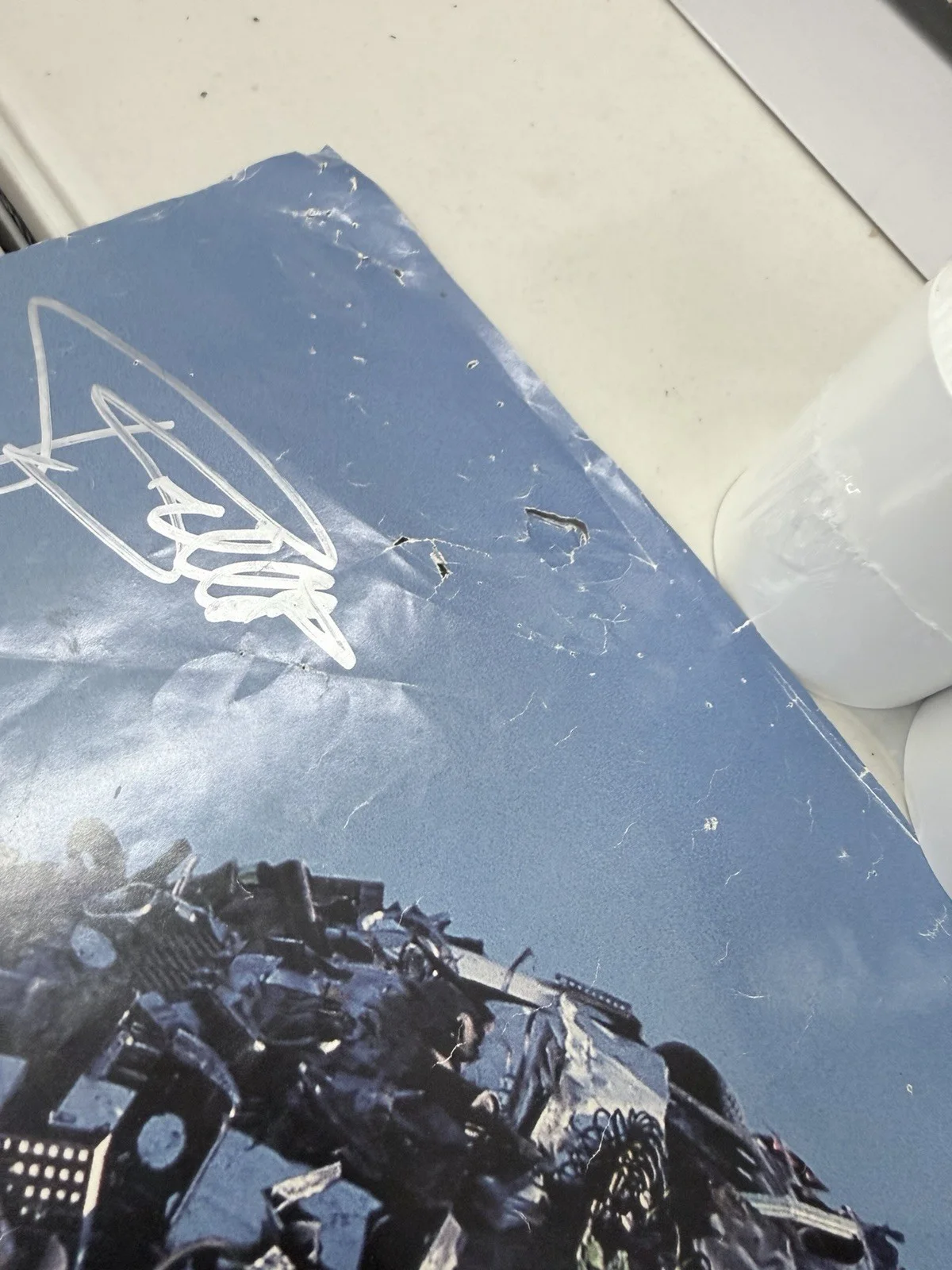 Anthrax Promotional Concert Poster With Signatures Silver Ink, изображение 4