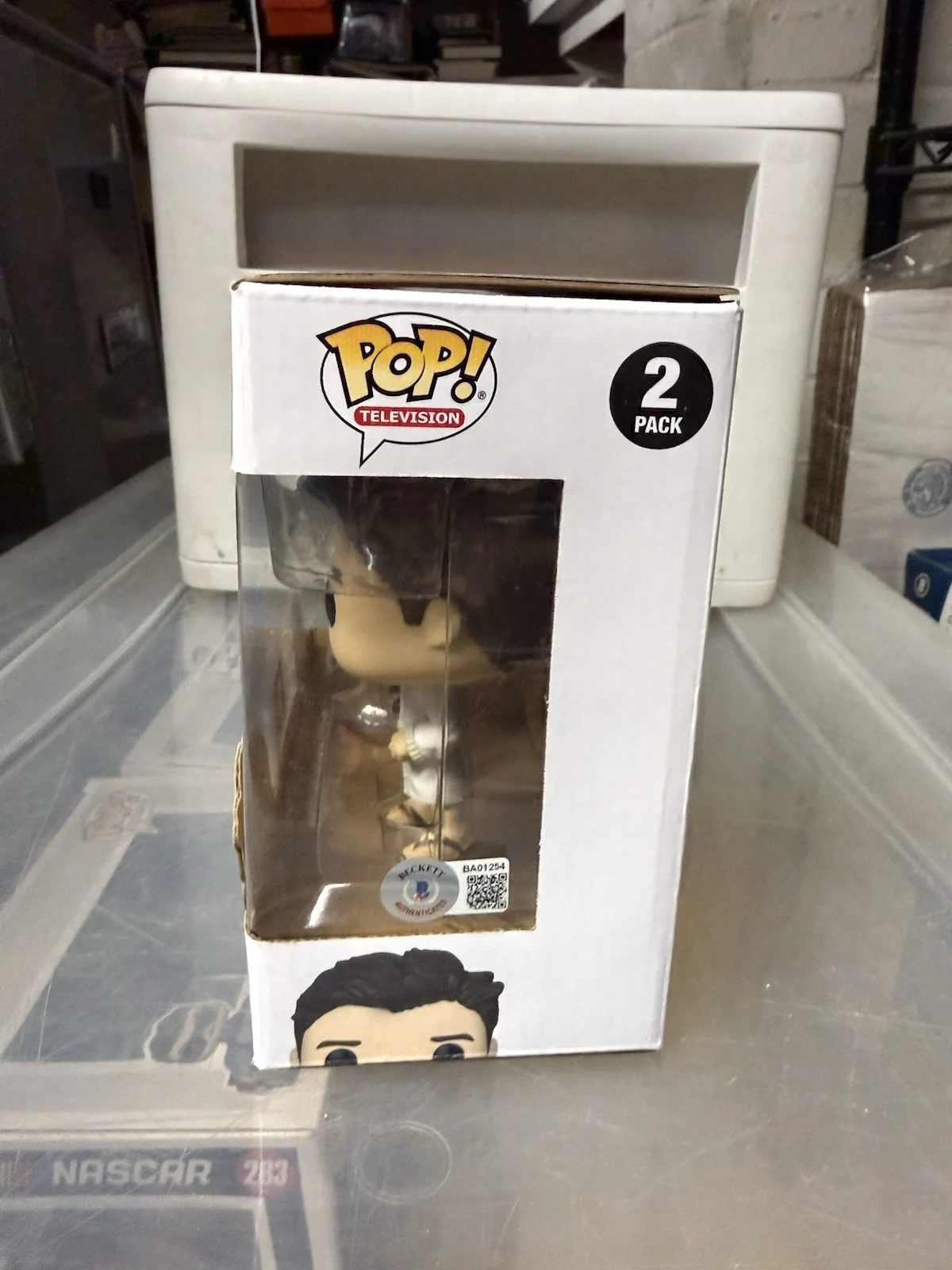 Adam Scott — Adam Scott signed autographed Funko Pop Figure Ben Parks and Recreation Beckett, image 2