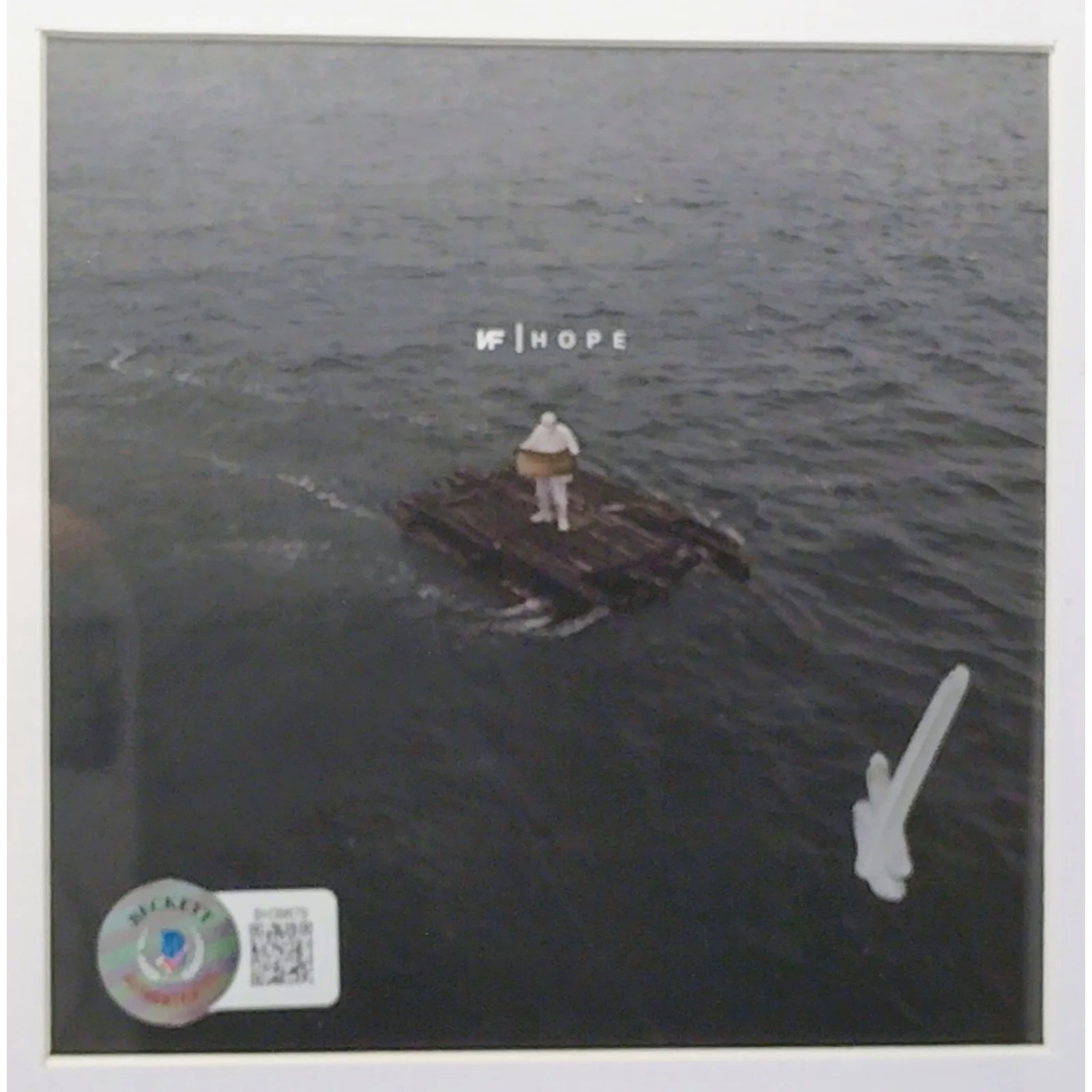 N.F — NF Signed Hope CD Framed Beckett BAS COA Rap Hip Hop Music Autograph Memorabilia, изображение 2