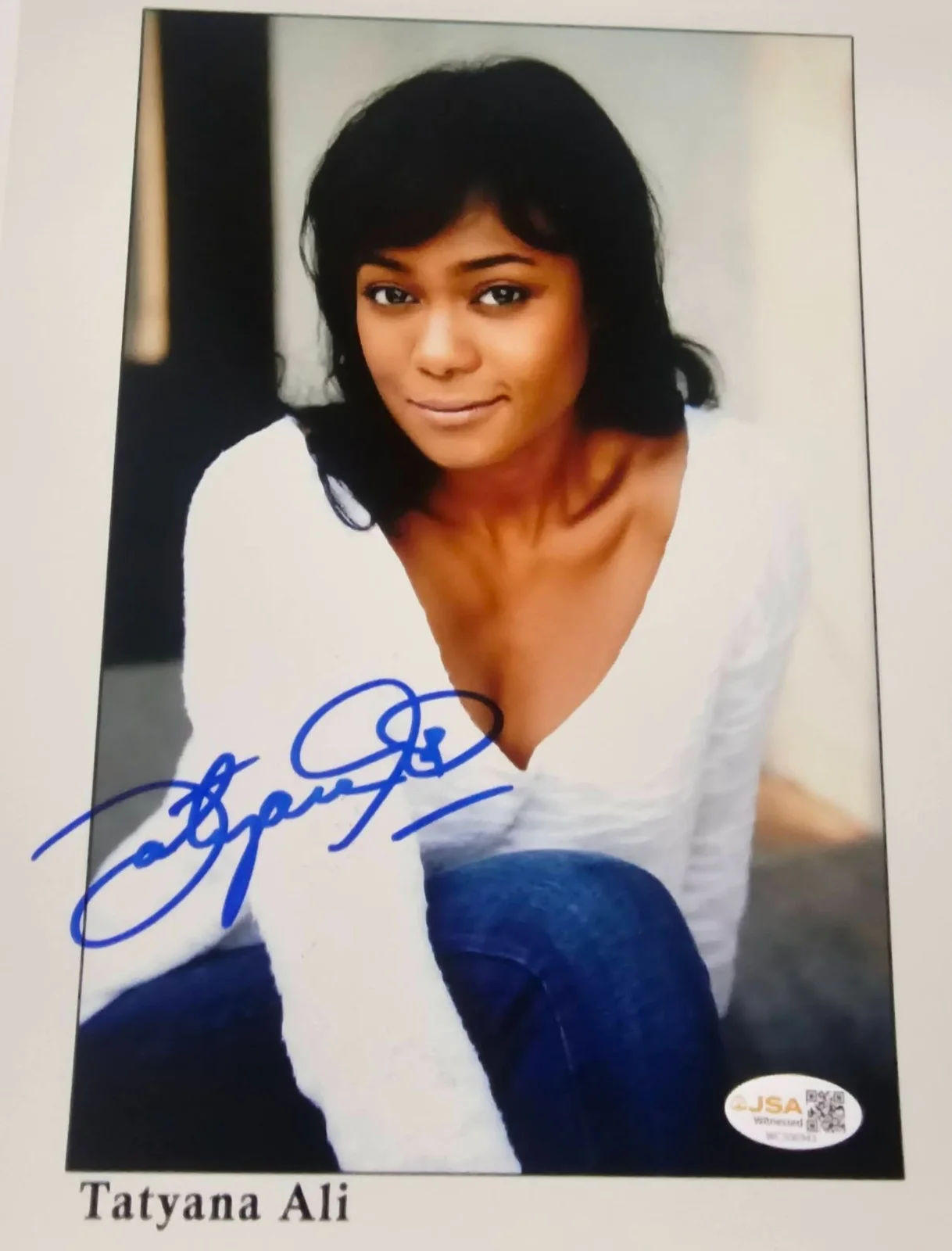 Tatyana Ali — TATYANA ALI Signed 8x10 Photo FRESH PRINCE OF BEL AIR Autograph JSA COA Cert