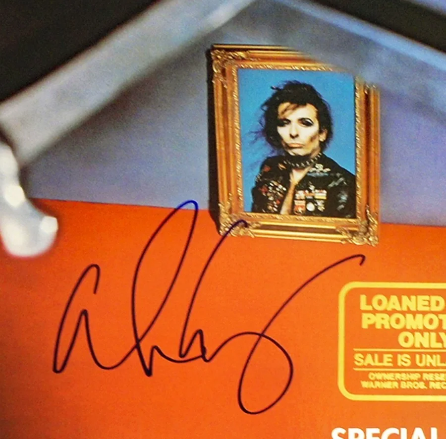 ALICE COOPER SIGNED Vinyl Album SPECIAL FORCES w/ Beckett BAS COA, изображение 3