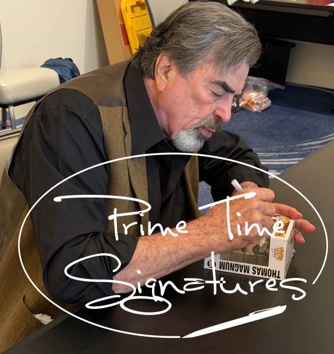 Tom Selleck — Tom Selleck Signed Thomas Magnum PI Funko Authentic Autograph Beckett Witness, image 3