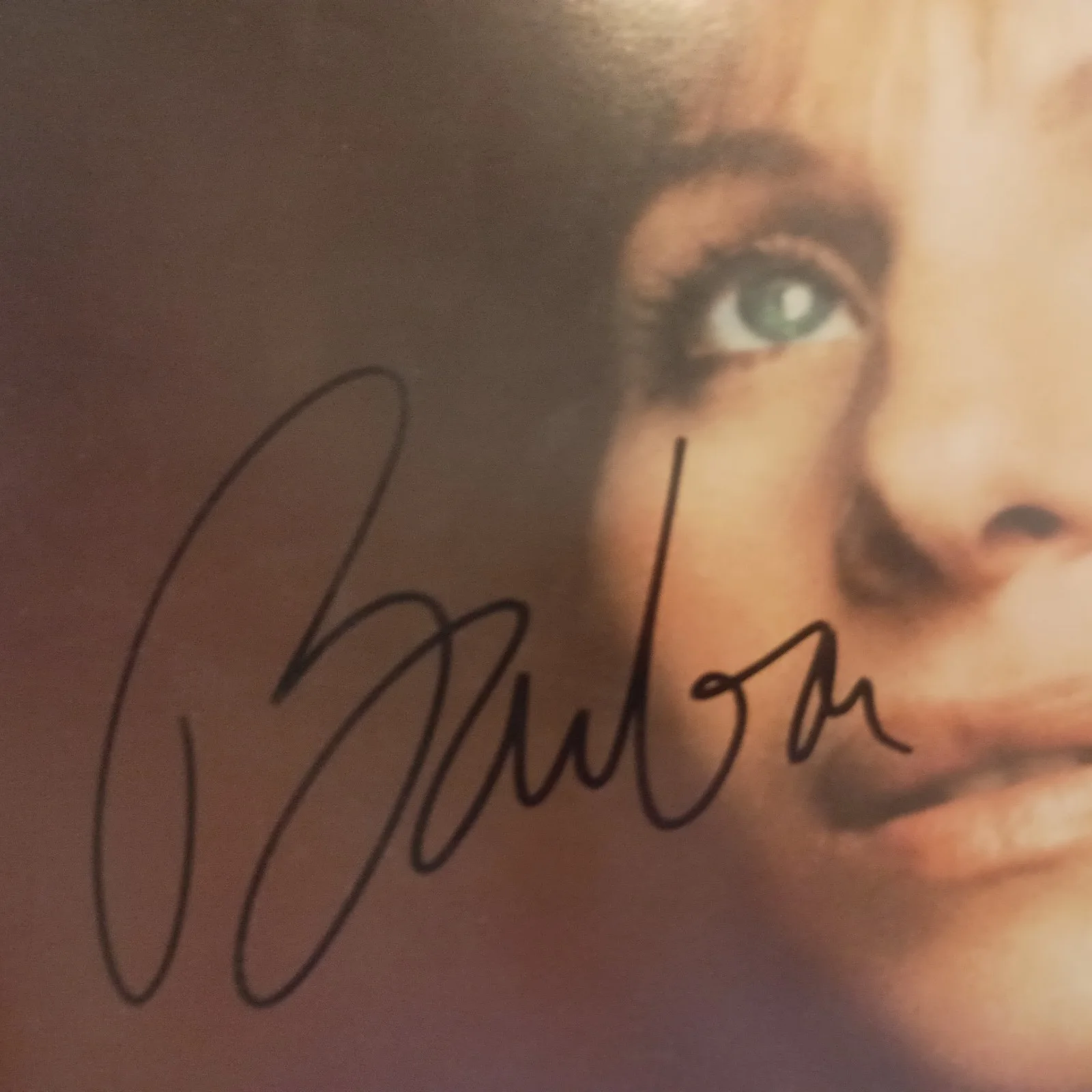SIGNED BARBARA STREISAND ALBUM (YENTL SOUNDTRACK, 1983)!!, image 2