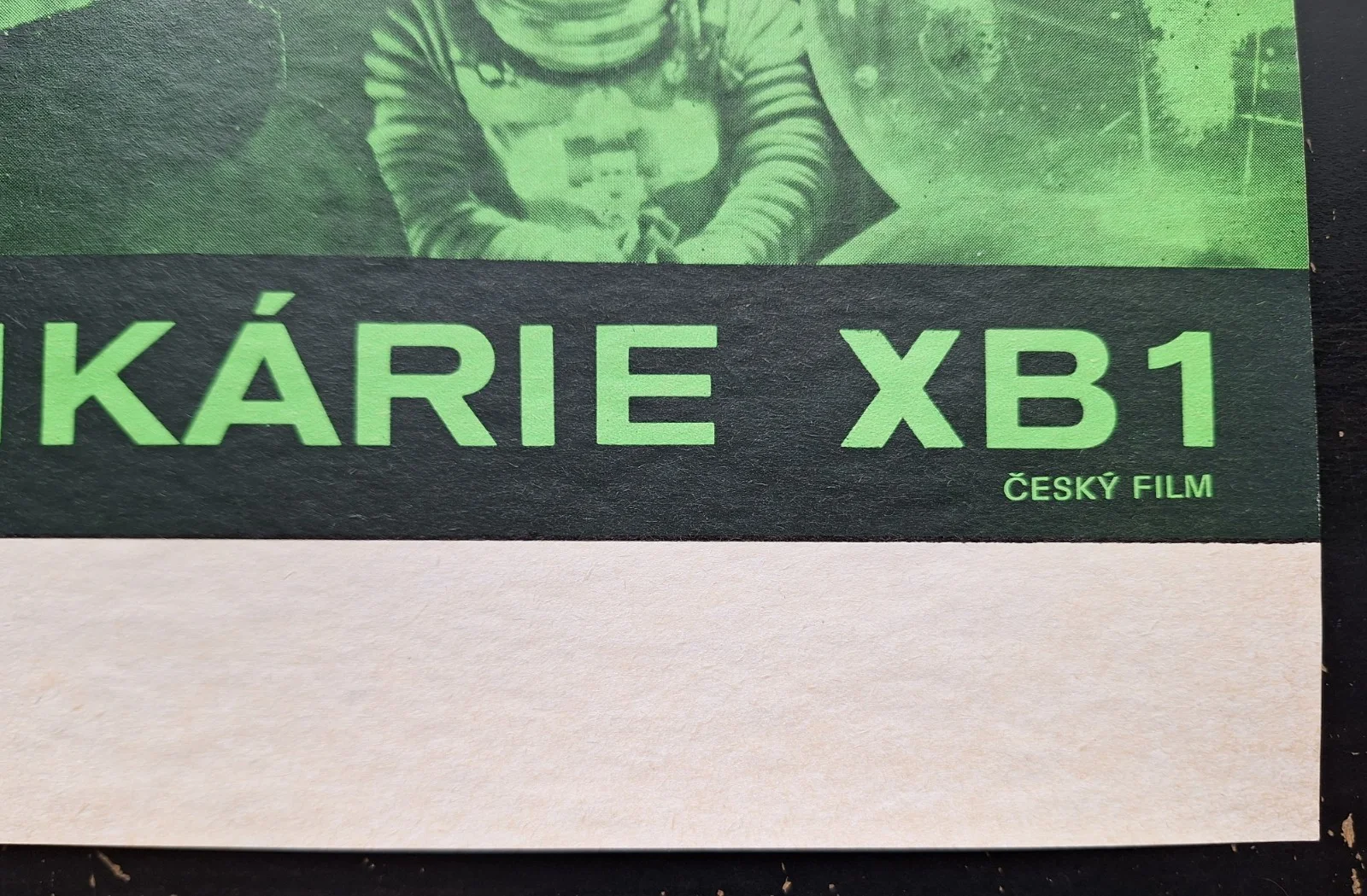 IKARIE XB 1, VOYAGE TO THE END OF THE UNIVERSE, ORIGINAL A4 CZECH MOVIE POSTER, изображение 3