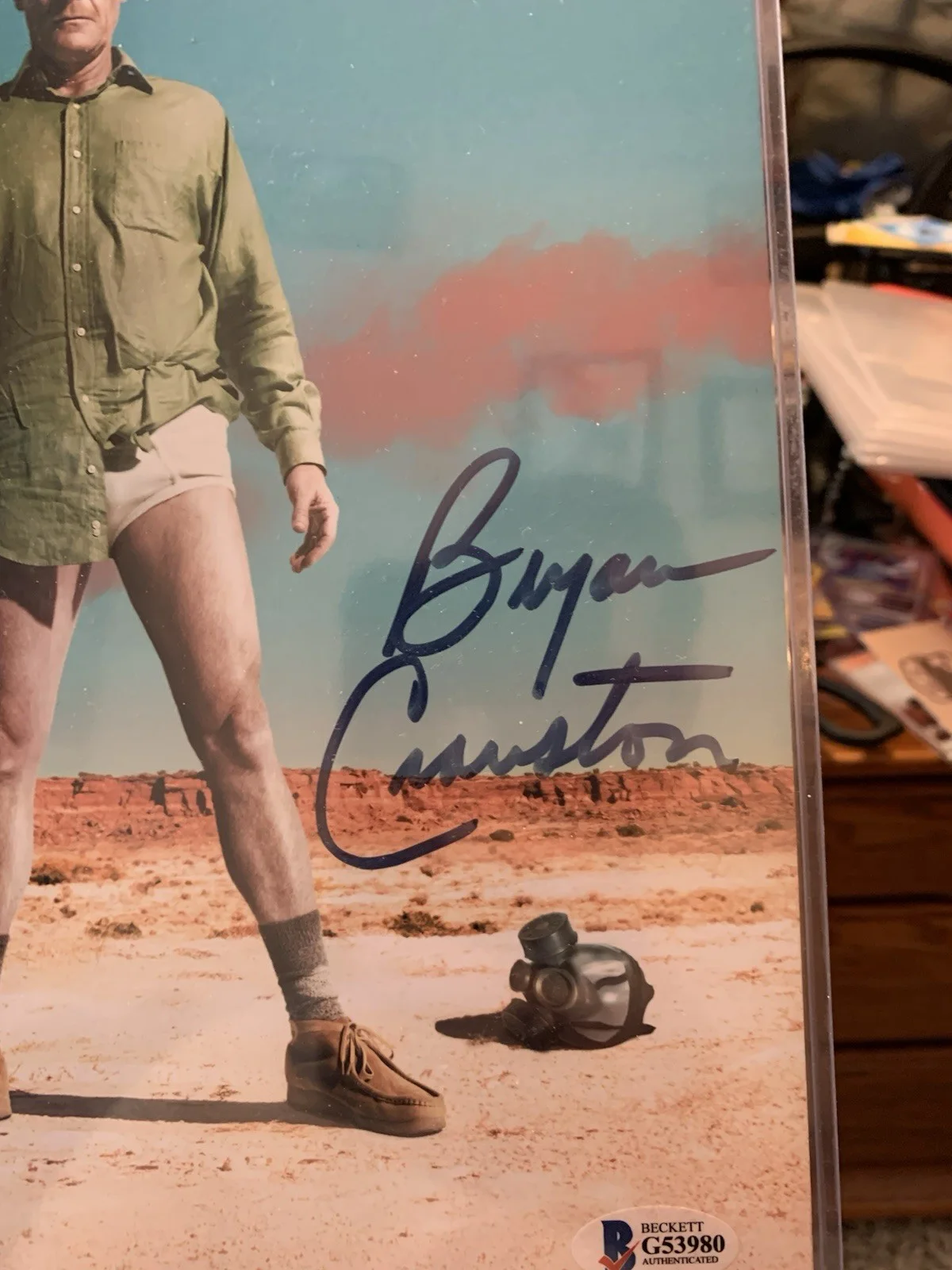 Bryan Cranston — Bryan Cranston Signed 8x10 Breaking Bad Photo Beckett Authenticated, image 2