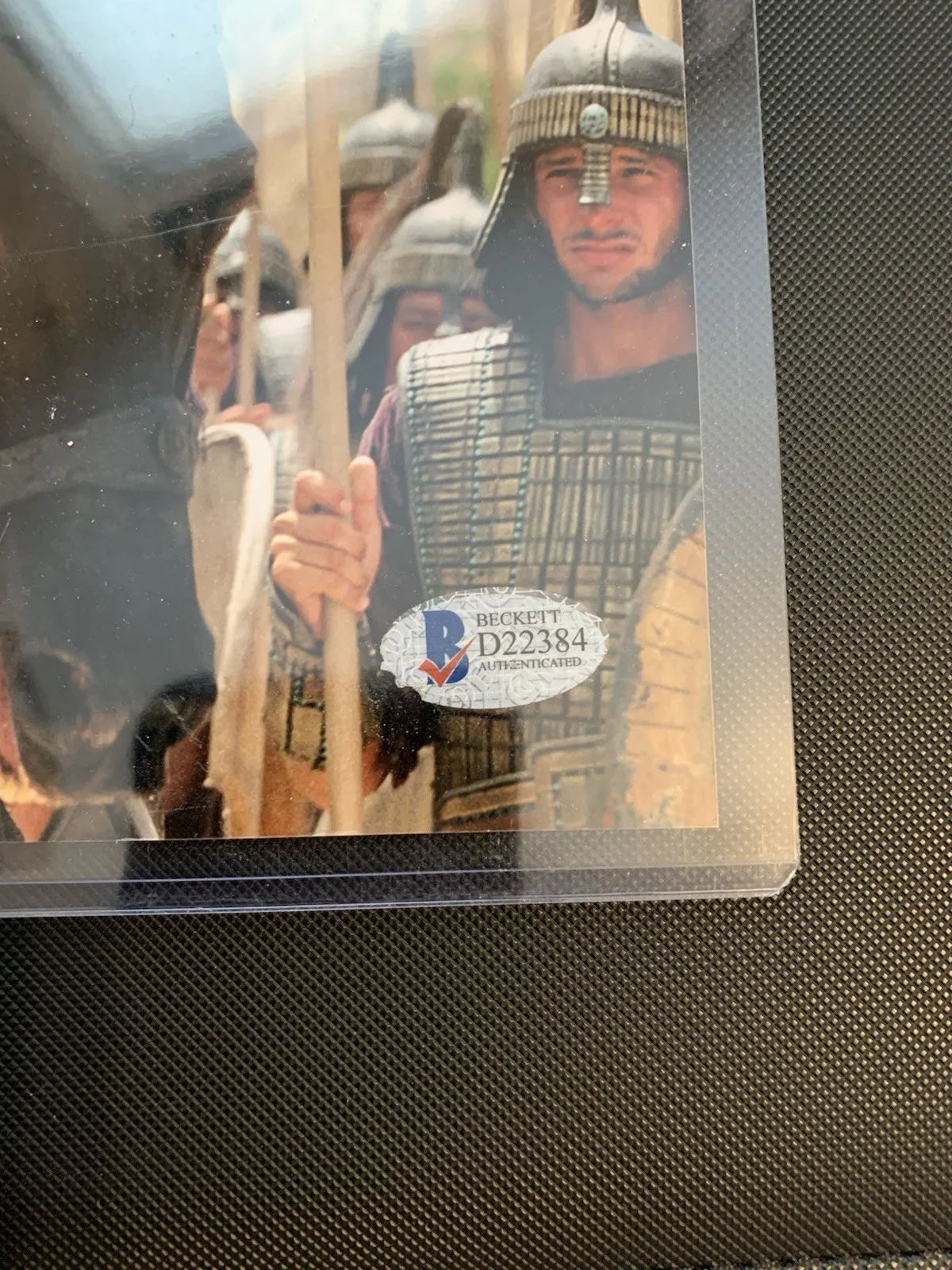 Brad Pitt — Brad Pitt 8x10 Troy Autograph Beckett Authenticated, изображение 3