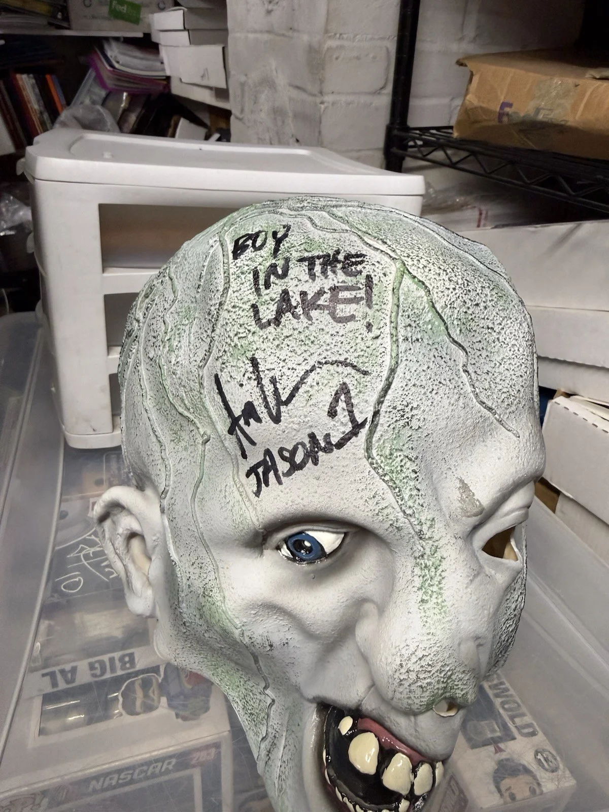 Ari Lehman — Friday The 13th Signed Rubies Young Jason Voorhees Mask Ari Lehman Beckett, изображение 2