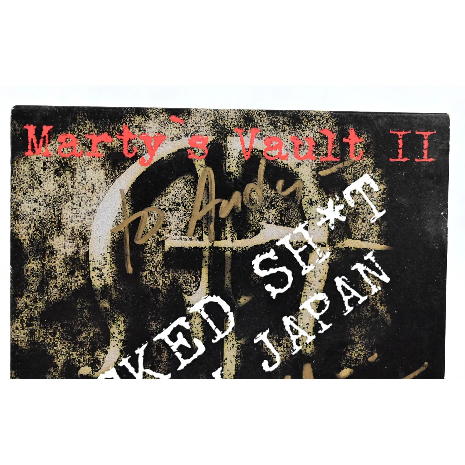 Marty's Vault 2 Wicked From Japan CD Signed Autographed Marty Friedman, image 2
