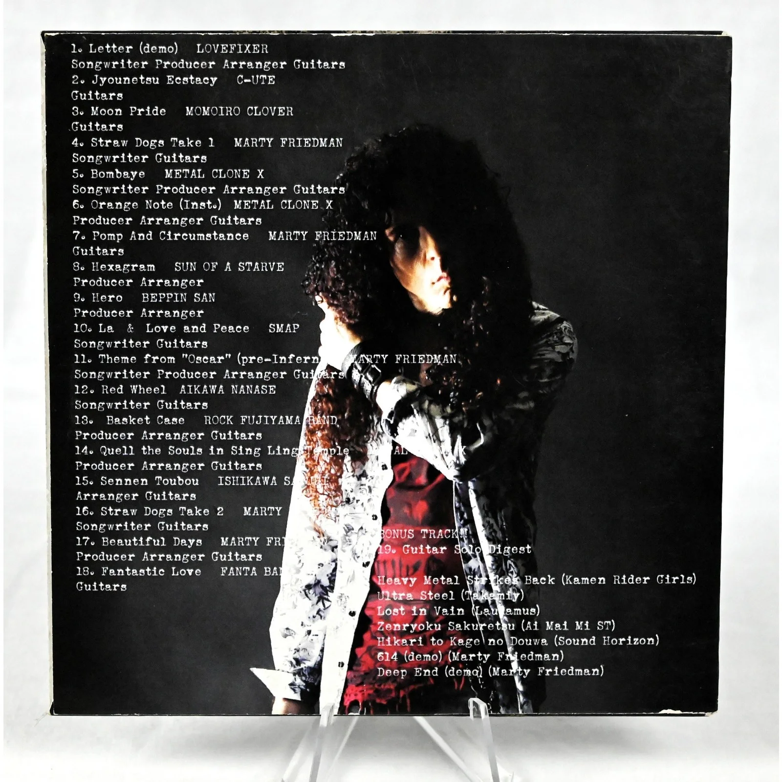 Marty's Vault 2 Wicked From Japan CD Signed Autographed Marty Friedman, image 4
