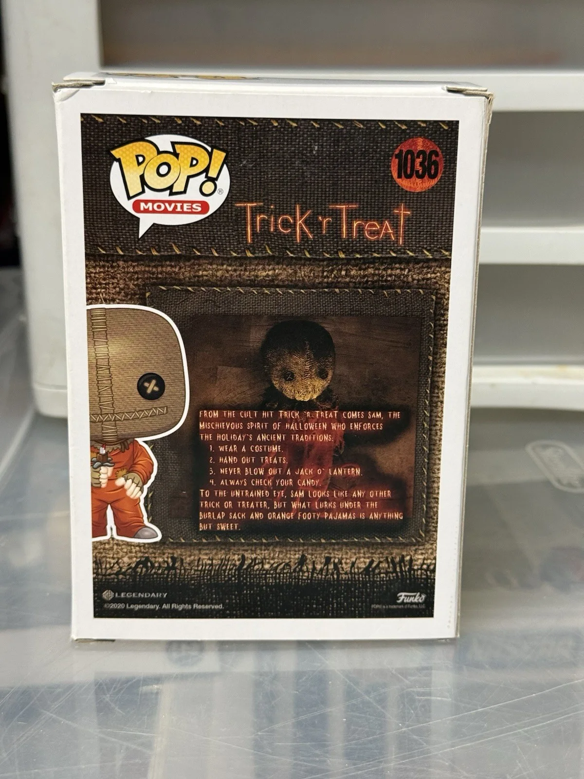Dylan Baker — Trick Or Treat Dylan Baker Signed Sam Funko Pop #1036 Beckett Spirit Halloween, image 3