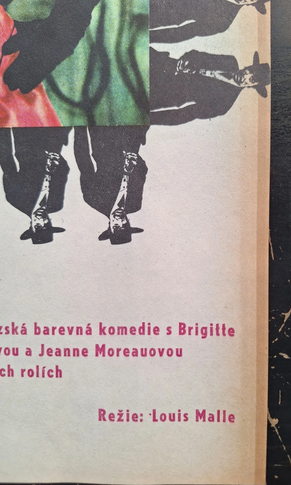 VIVA MARIA! BRIGITTE BARDOT A3 FORMAT ORIGINAL CZECH MOVIE POSTER VLADIMIR BIDLO, изображение 3