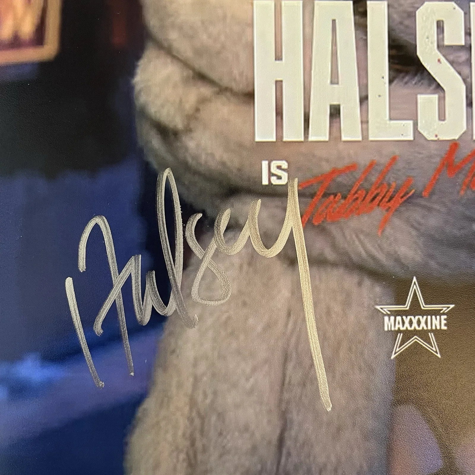 HALSEY — HALSEY SIGNED MAXXXINE 8x10 PHOTO POSTER PRINT AUTOGRAPH SWAU COA, изображение 3