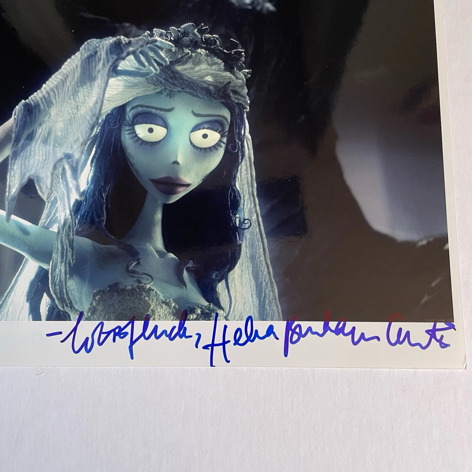 Helena Bonham Carter — HELENA BONHAM CARTER SIGNED PHOTO 8x10 CORPSE BRIDE SIGNED PHOTO SWAU COA, image 4