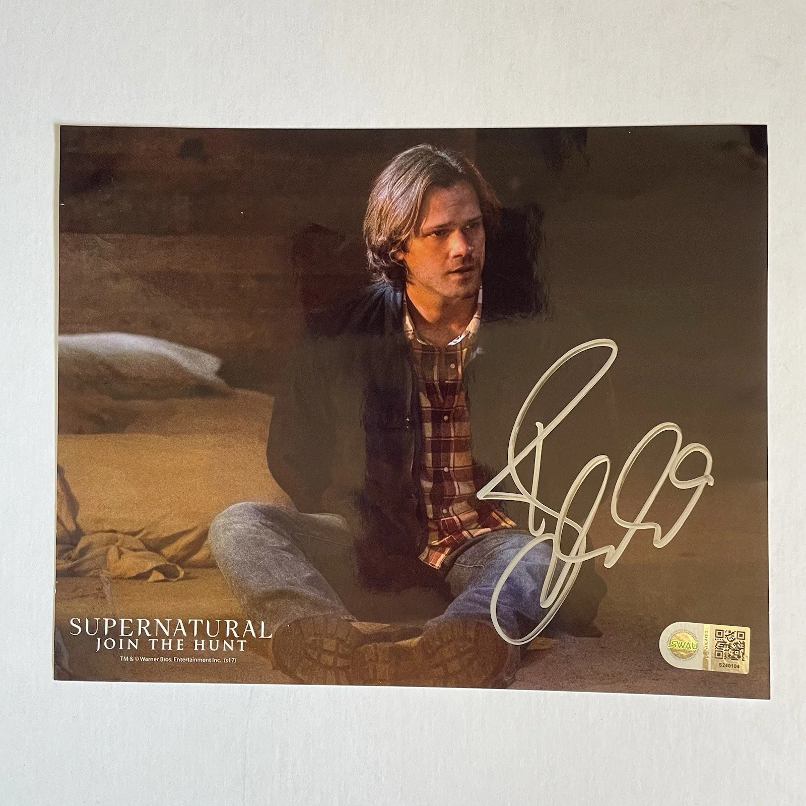 Jared Padalecki — Jared Padalecki signed 8x10 photo Supernatural autograph SWAU COA Sam Winchester, изображение 2