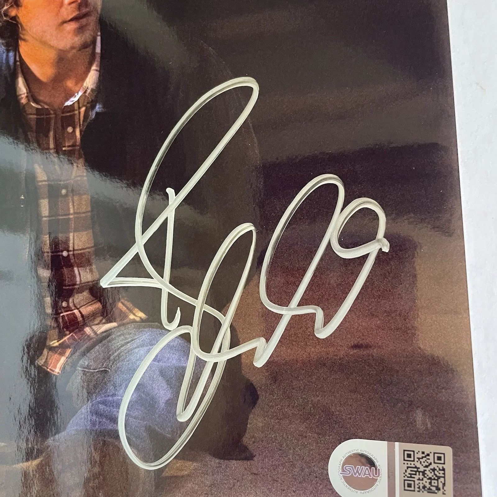 Jared Padalecki — Jared Padalecki signed 8x10 photo Supernatural autograph SWAU COA Sam Winchester, изображение 3