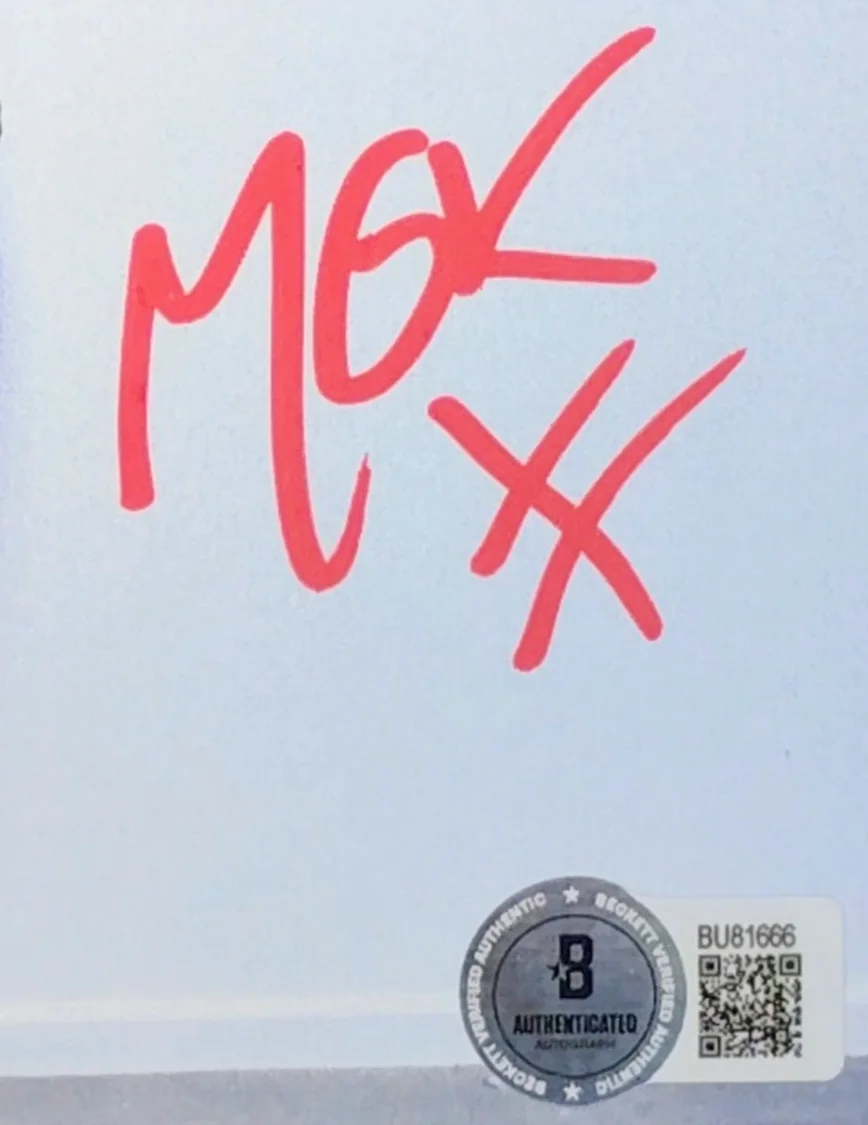 Machine Gun Kelly — Machine Gun Kelly MGK Signed Lost Americana CD Framed Beckett BAS COA Autograph, изображение 3