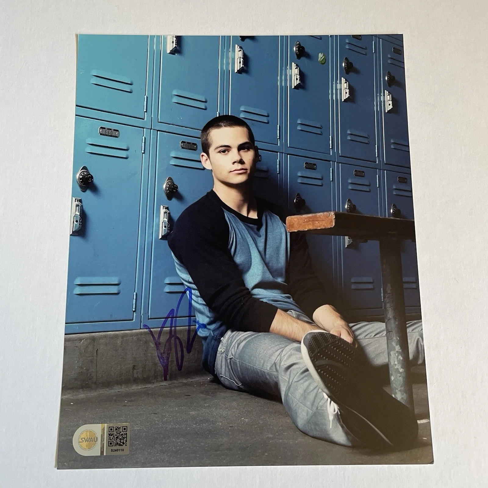 Dylan O'Brien Signed 8x10 Photo Teen Wolf Star SWAU COA AUTOGRAPH Maze Runner, изображение 2