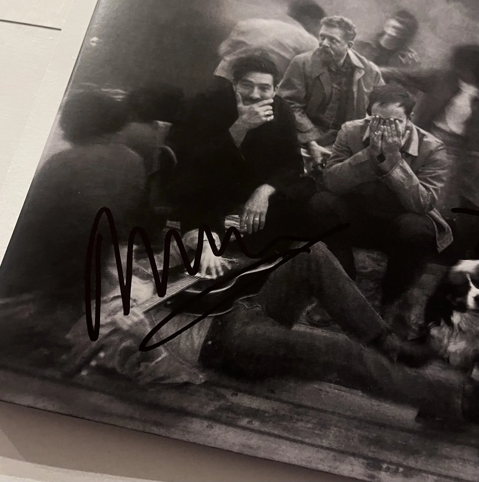 MUMFORD & SONS SIGNED RUSHMERE LP VINYL RECORD ALBUM MARCUS TED DWANE JSA COA, image 4