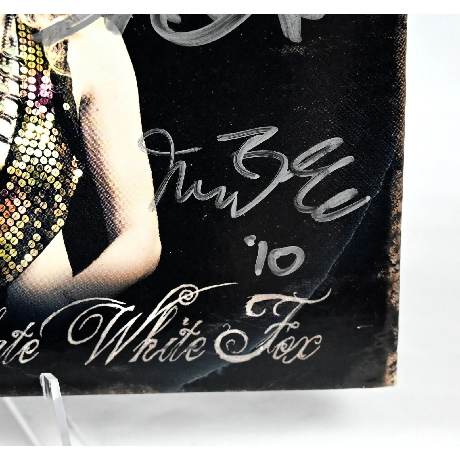 Pearl Aday Little White Immaculate Fox CD Signed Scott Ian Jim Wilson, image 4