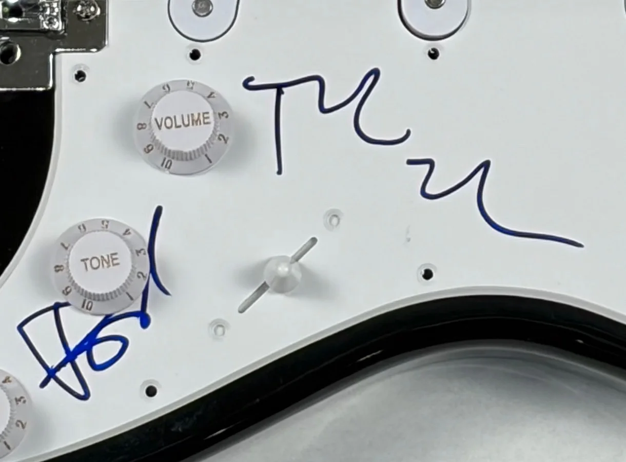 Green Day Signed Autograph Electric Guitar Billie Joe Armstrong Tre Cool Beckett, изображение 5