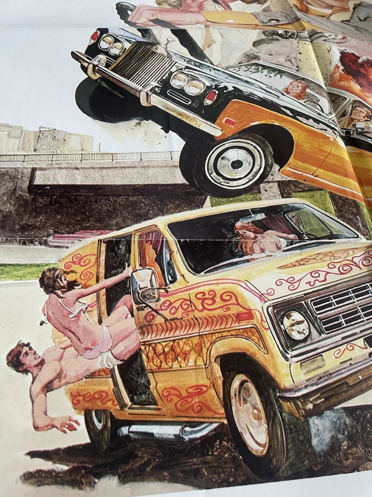 Grand Theft Auto 1977 ORIGINAL 27X41 MOVIE POSTER RON HOWARD NANCY MORGAN, изображение 4