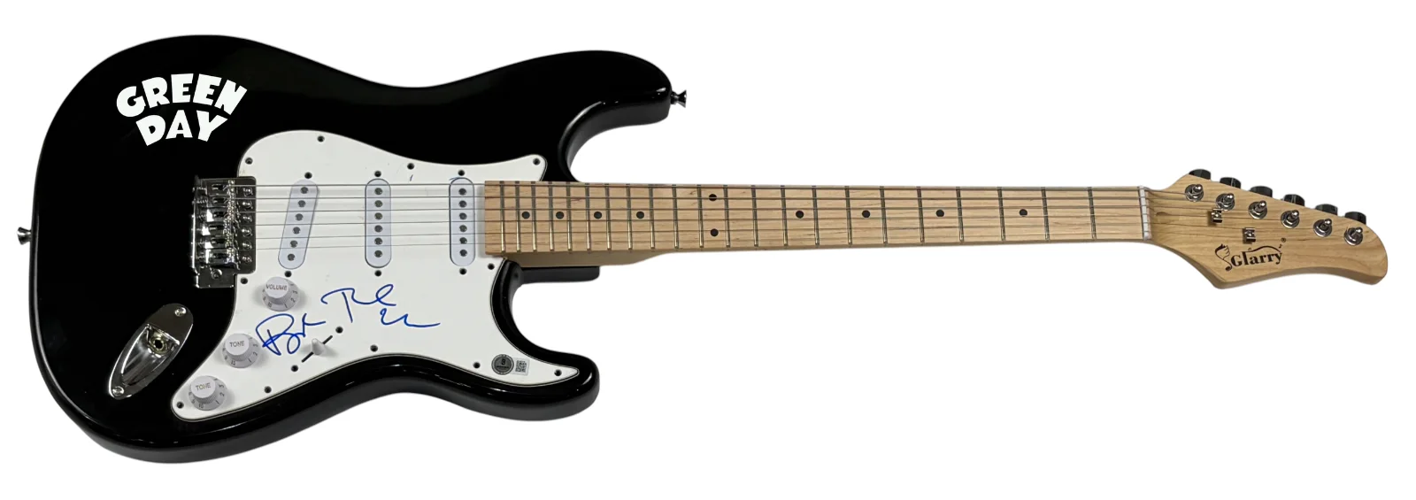 GREEN DAY Signed Autograph Electric Guitar Billie Joe Armstrong Tre Cool BAS COA, изображение 2