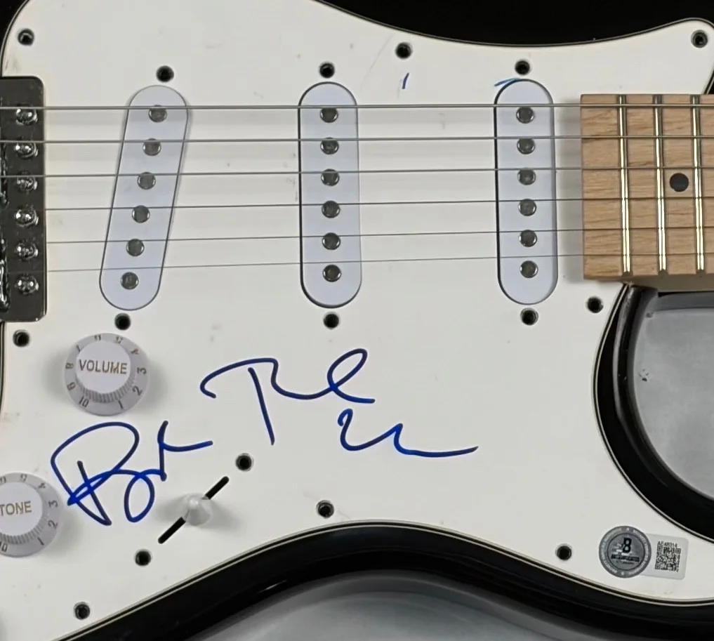 GREEN DAY Signed Autograph Electric Guitar Billie Joe Armstrong Tre Cool BAS COA, изображение 4