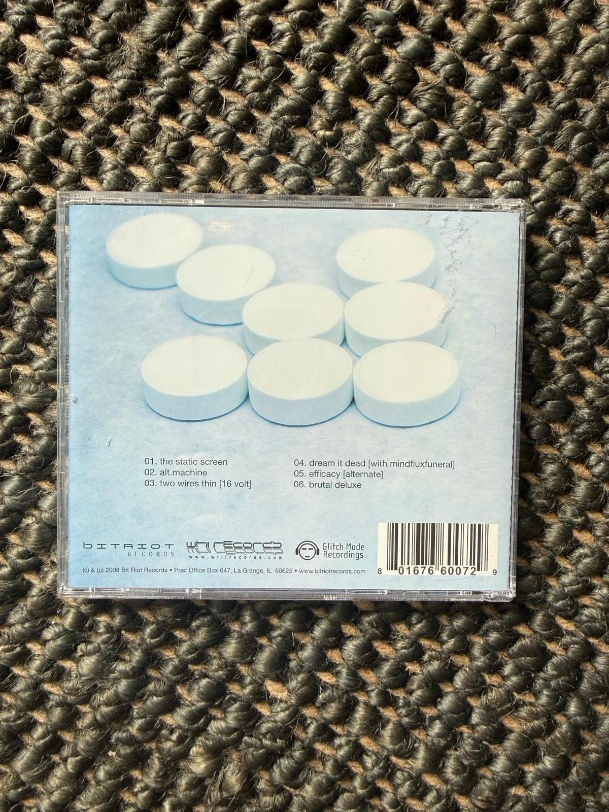 Cyanotic Prehab 25mg EP Signed CD & Booklet Autographed Industrial Rare, image 4