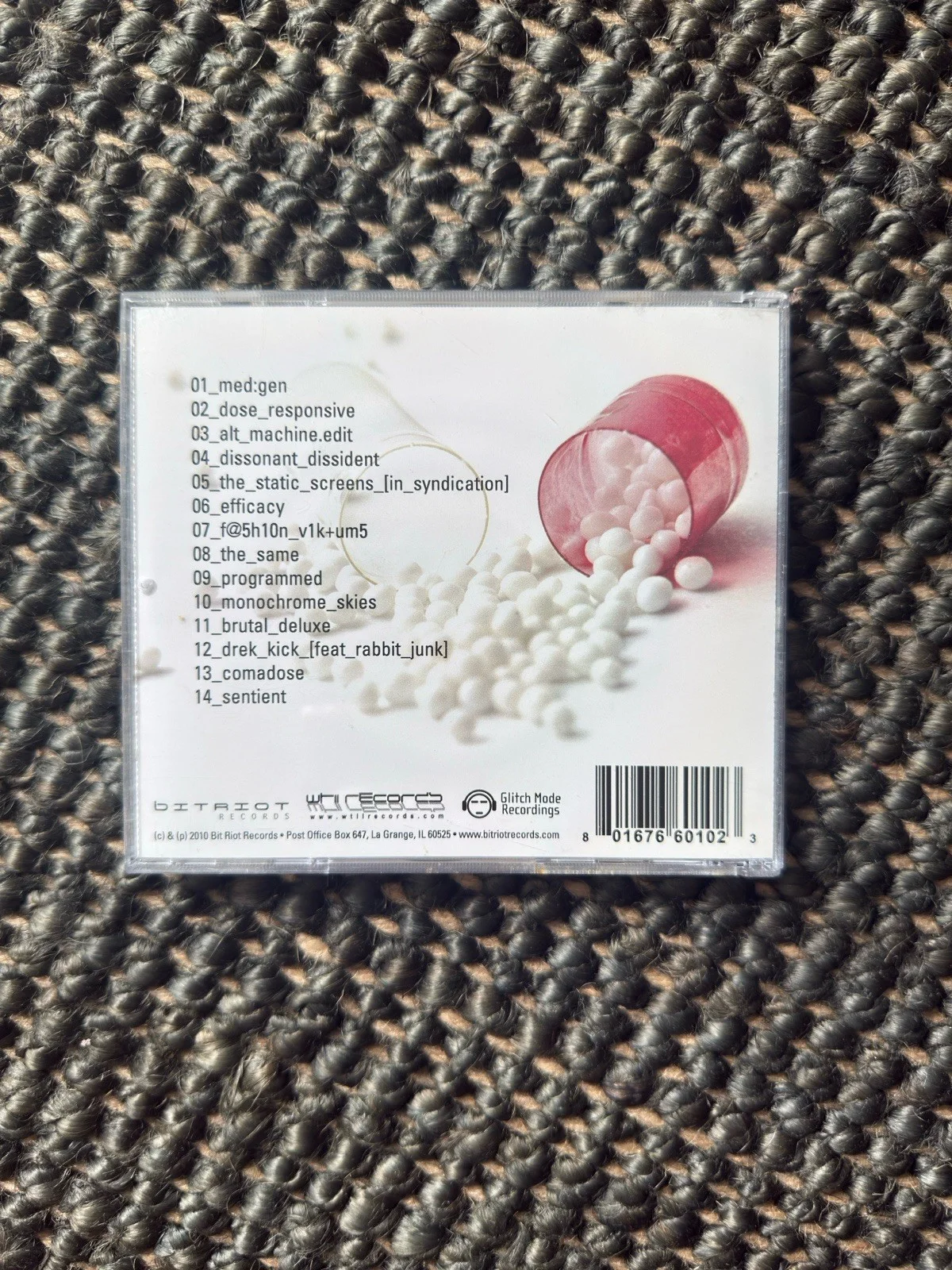 Cyanotic The Medication Generation Signed Autographed Industrial Rare, image 4