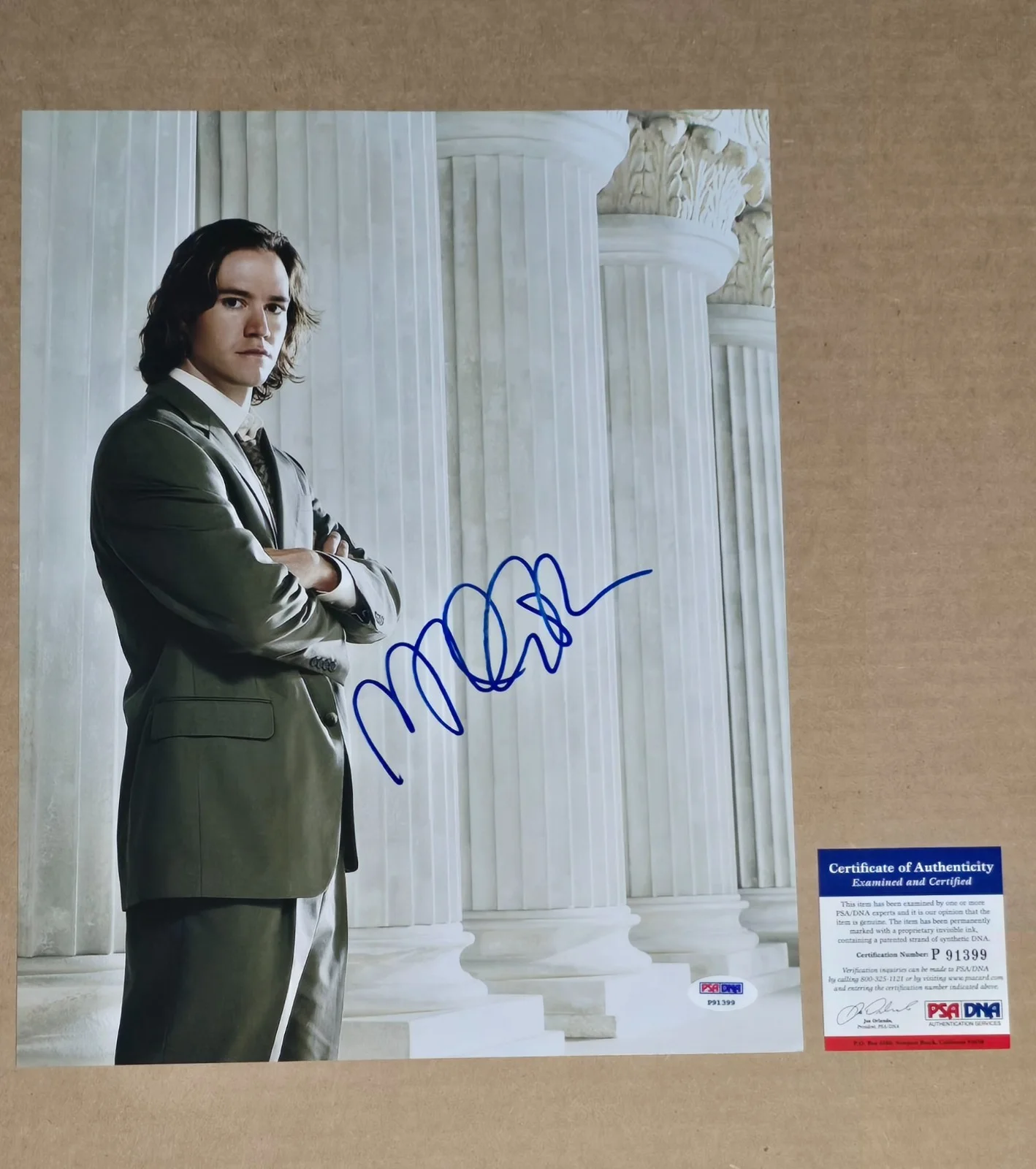 Mark Paul Gosselaar — Mark Paul Gosselaar PSA/DNA Certified Autographed 11X14 Color Photo