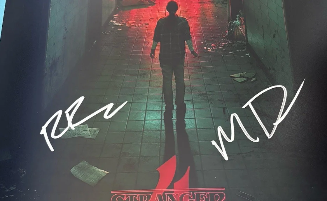 Ross and Matt Duffer Signed 12x18 Photo Duffer Brothers Stranger Things, изображение 2