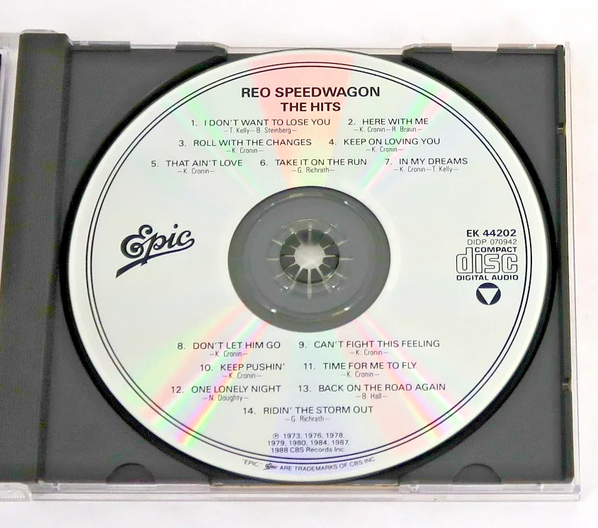 REO Speedwagon The Hits Signed CD & Guitar Pick with Ticket Stub & Pass ~8/27/98, изображение 5