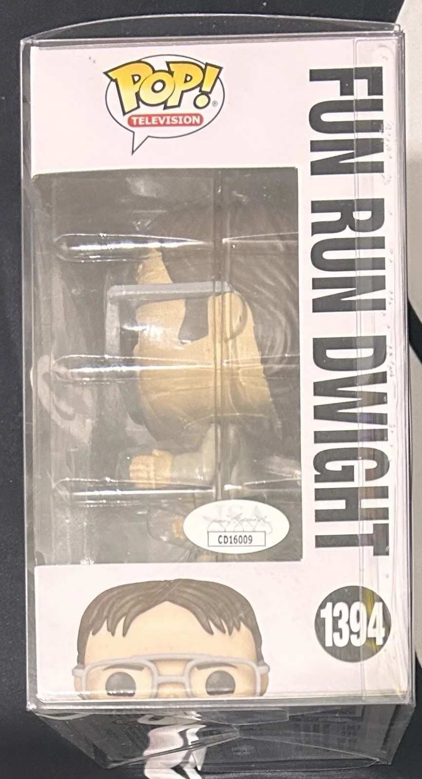Rainn Wilson — Rainn Wilson Signed Dwight Schrute Funko Pop. JSA COA. The Office, image 2