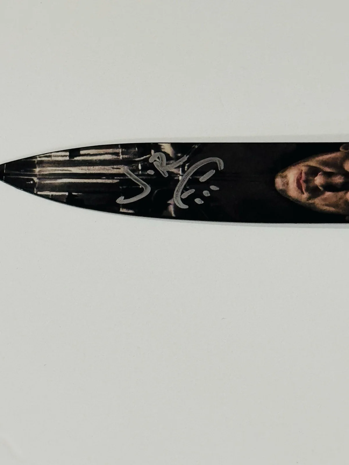 JON BERNTHAL SIGNED THE PUNISHER DISPLAY KNIFE WITH SKETCH PROOF JSA COA, image 2