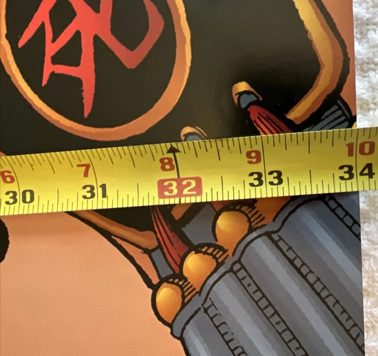 William Tucci — SHI Rare Autographed By Artist Of SHI Comic William Tucci 1996 Poster 34” X 22”, изображение 2