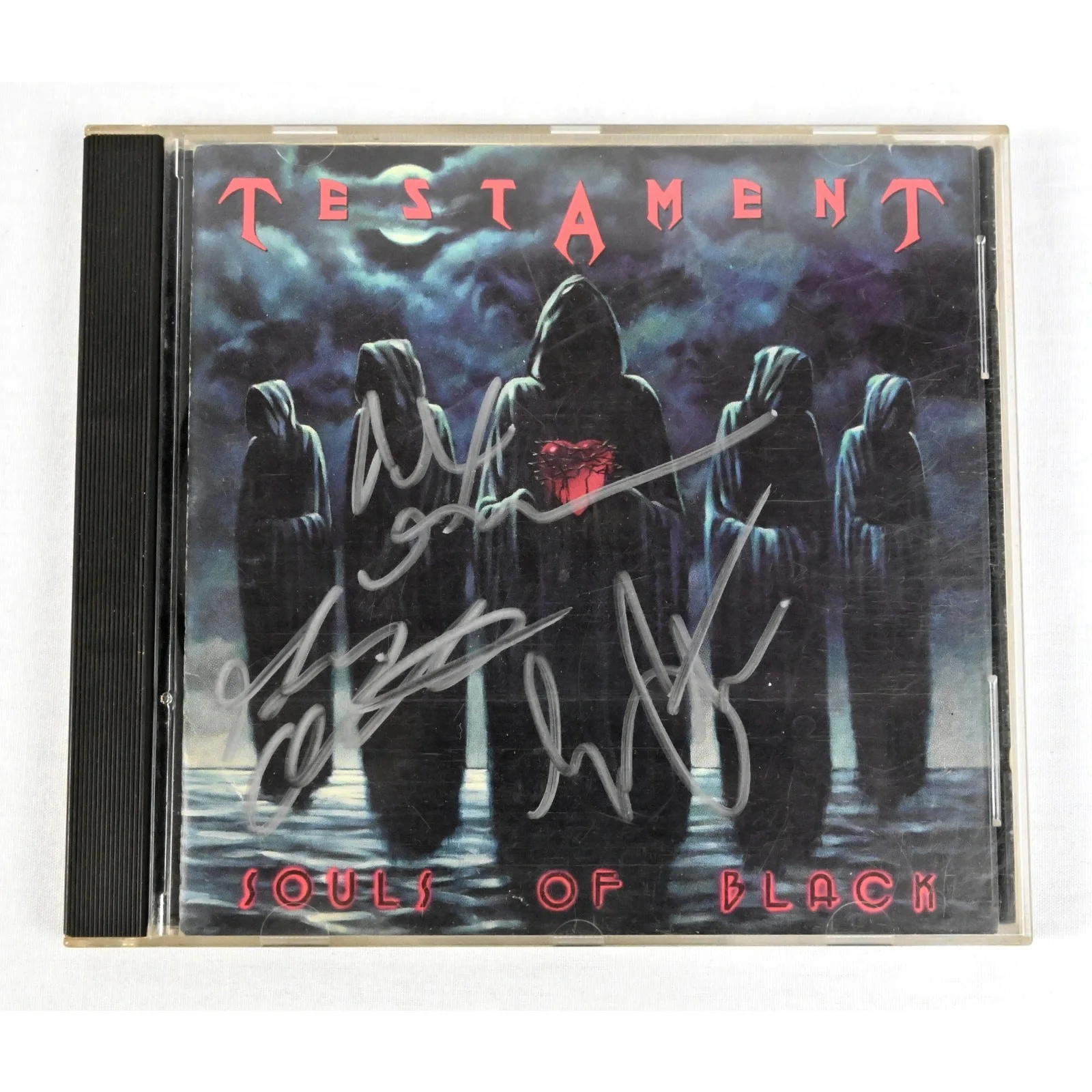 Lot of 3 TESTAMENT CD Autographed by the Band Billy Peterson Skolnick Christian, изображение 2
