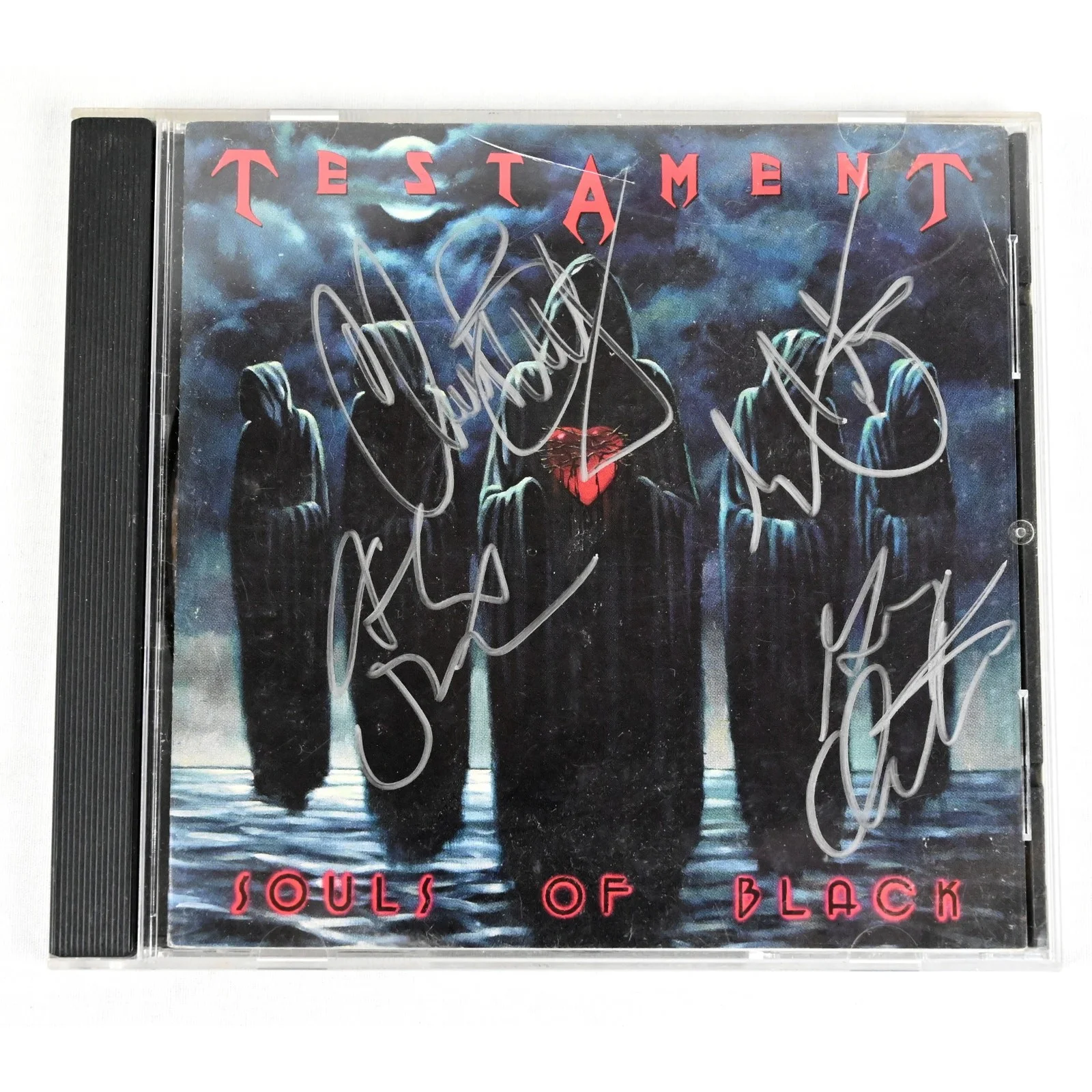 Lot of 3 TESTAMENT CD Autographed by the Band Billy Peterson Skolnick Christian, изображение 5