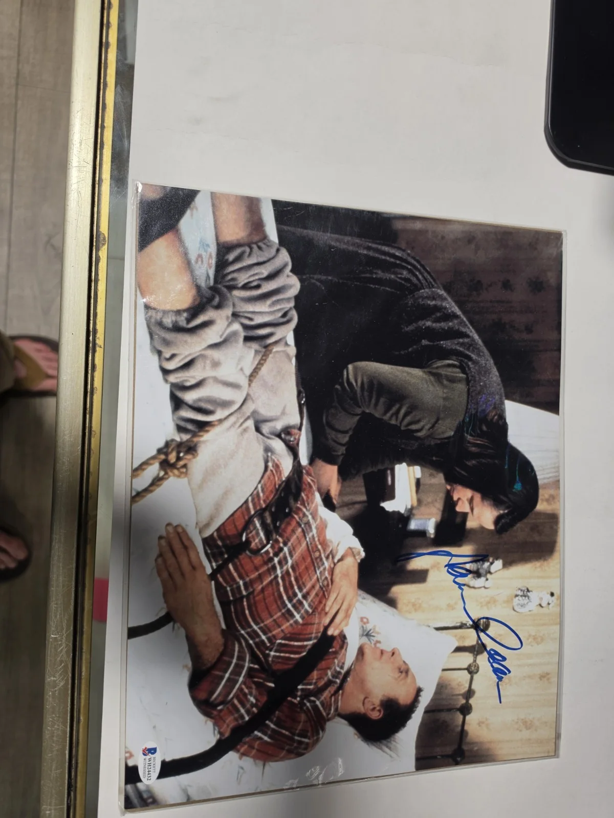 James Caan — James Caan Signed 11 x 14 Misery Photo Beckett BAS Witnessed