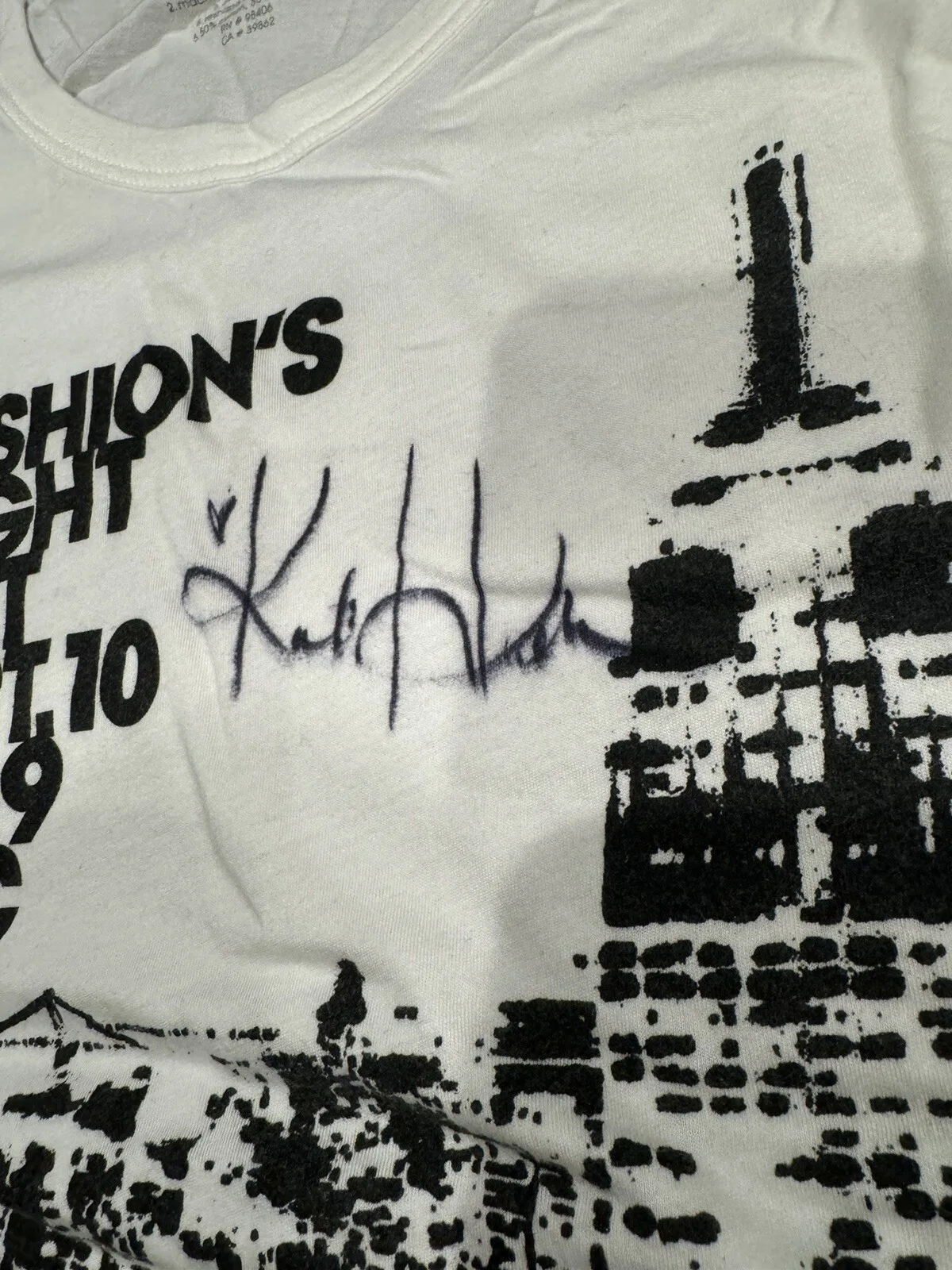 Kate Hudson signed Fashion Night Out 2009 autograph ~, изображение 3