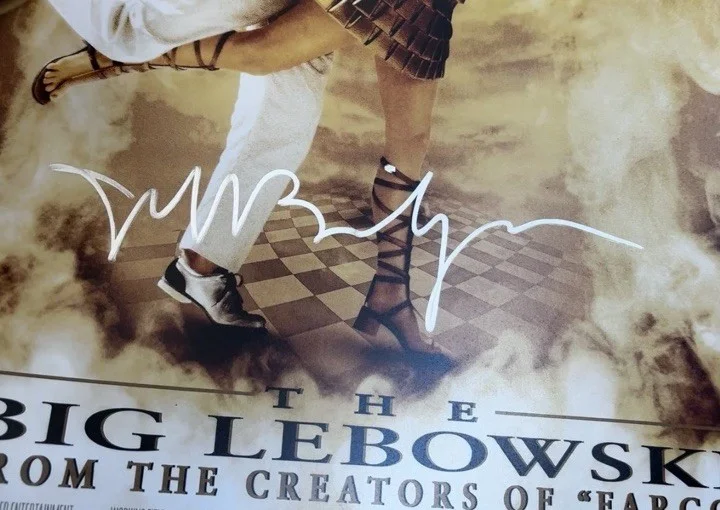 Jeff Bridges Signed 12x18 Photo The Big Lebowski with proof, image 2