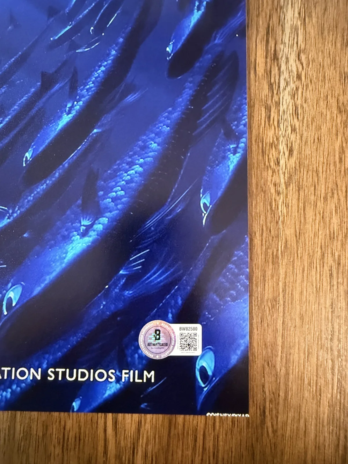 Andrew Stanton ‘Finding Nemo’ Movie Director Signed 12x18 Photo Beckett, image 2