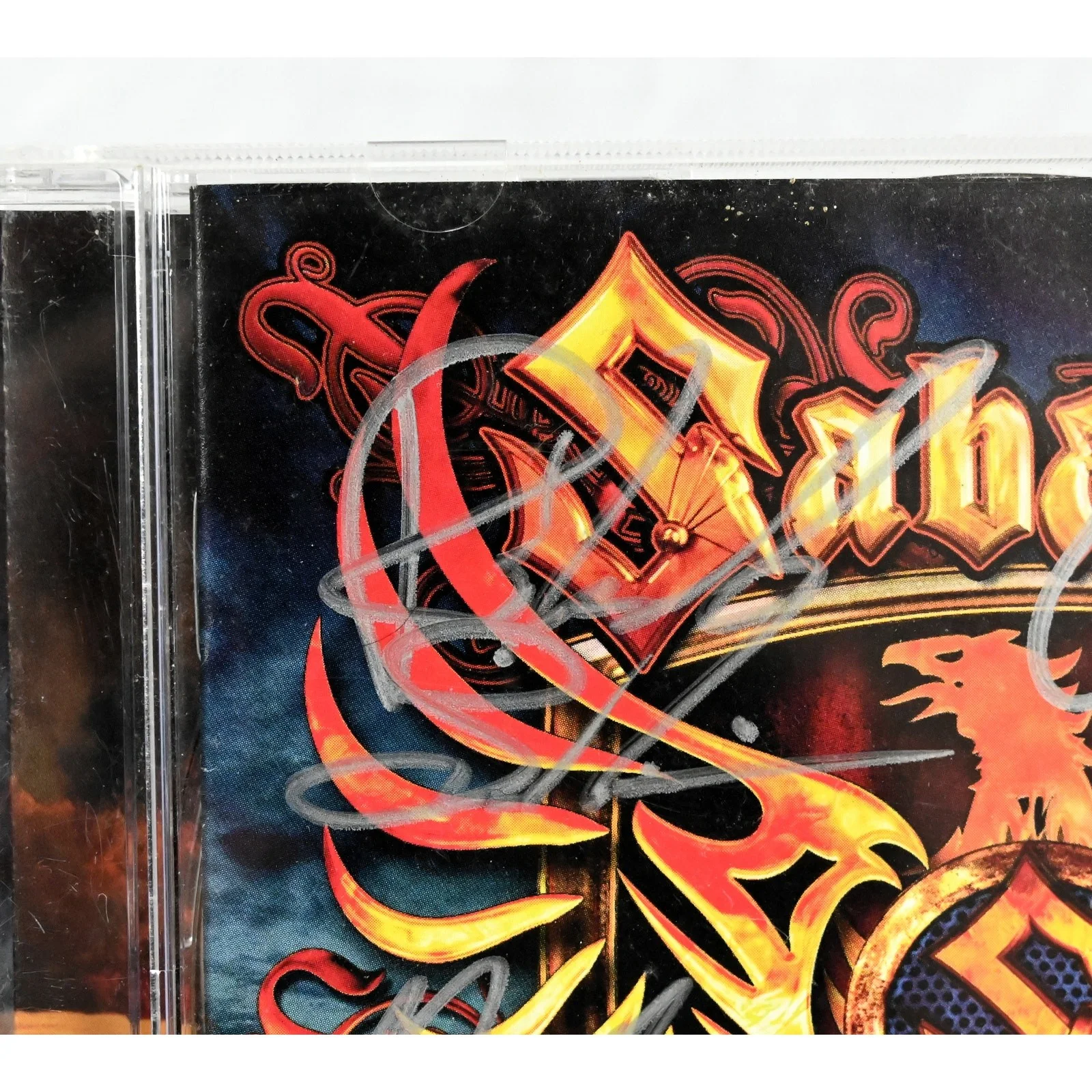 SABATON Coat of Arms CD Autographed Broden Van Dahl Sundstrom Englund Rorland, image 2
