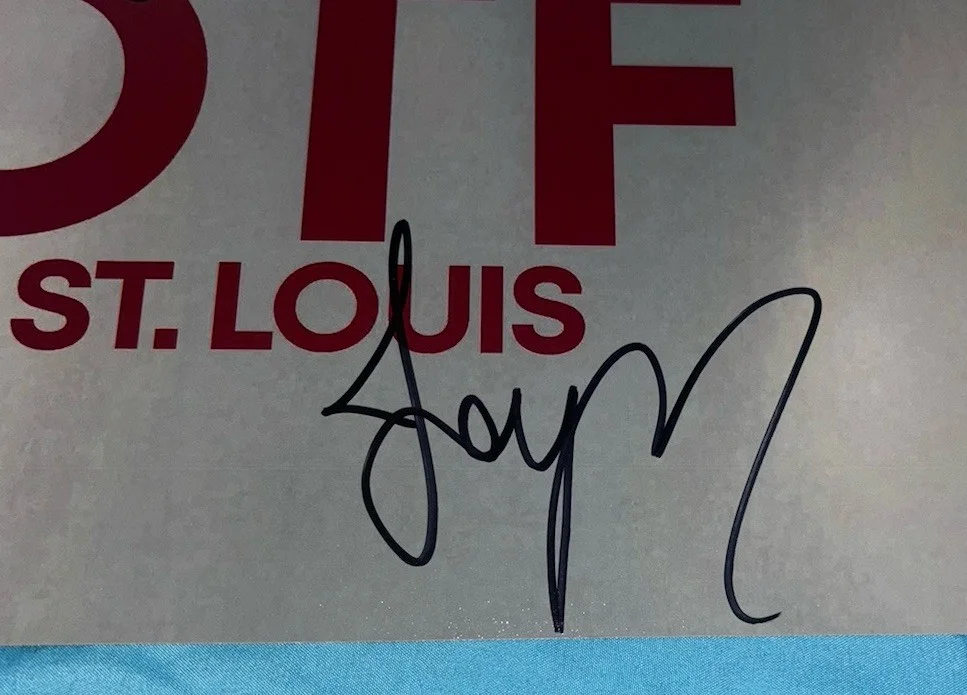 Joy Sunday & Richard Jenkins Signed 12x18 Photo DTF St. Louis, изображение 3