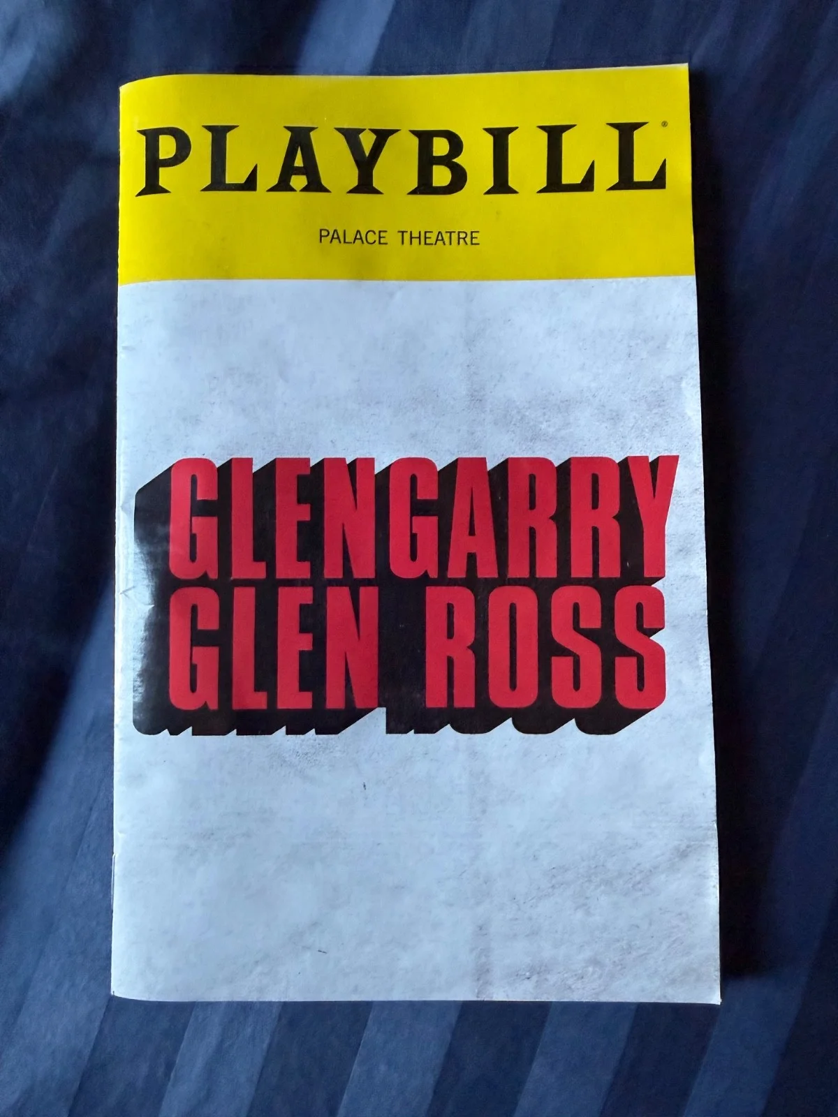 Glengarry Glen Ross Cast Signed Broadway Poster Culkin Burr NO ODENKIRK, изображение 4