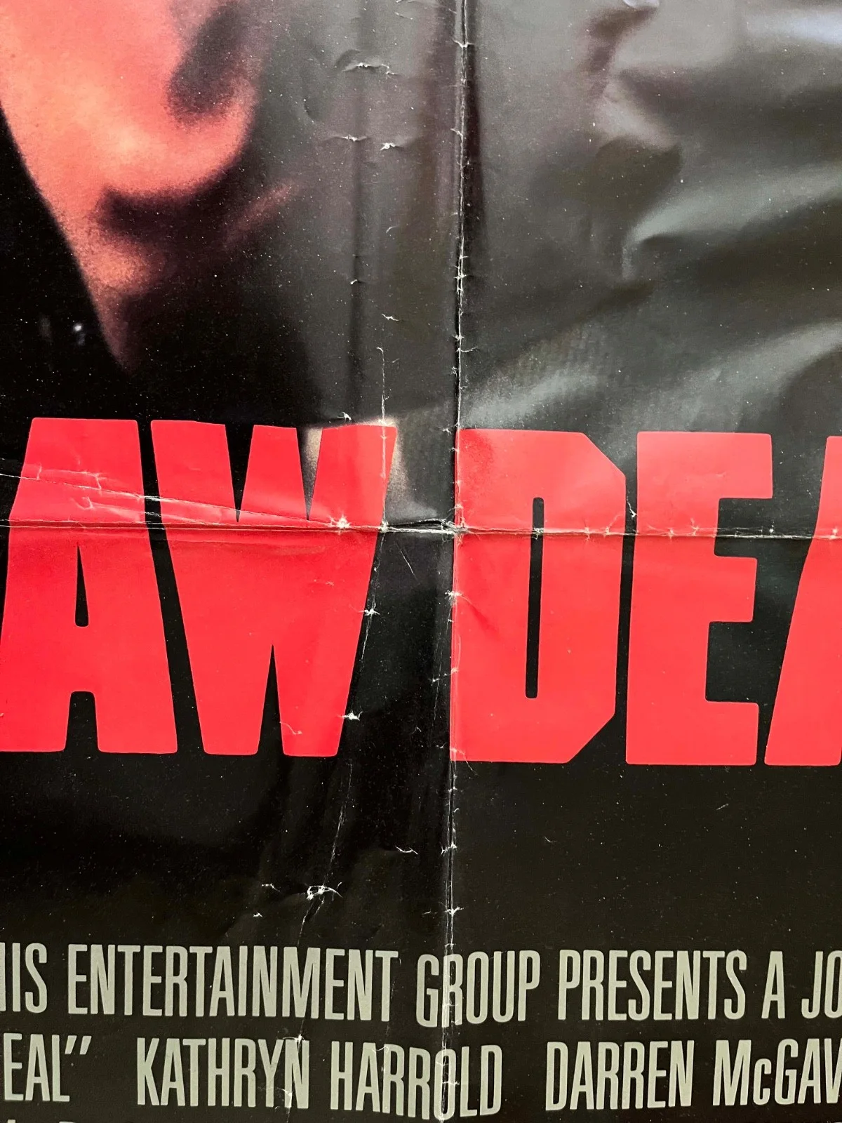 Raw Deal - Arnold Schwarzenegger 1986 USA Original Poster One Sheet 27" x 40", изображение 5