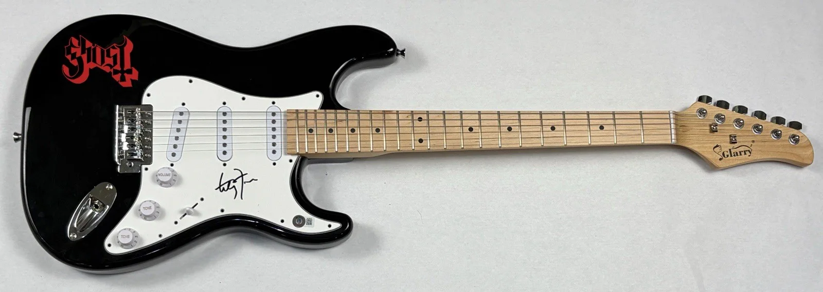 Tobias Forge GHOST Band Signed Autograph Electric Guitar Papa Emeritus Beckett, image 2